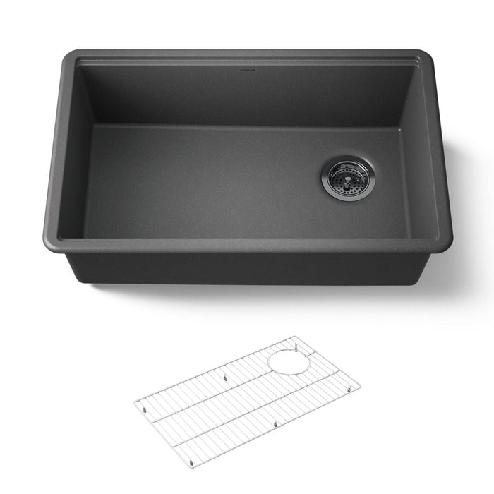 KOHLER K-33712 Billings 29" undermount single-bowl kitchen sink