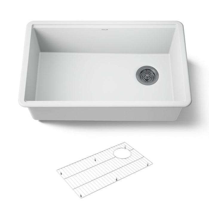 KOHLER K-33712 Billings 29" undermount single-bowl kitchen sink