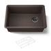 KOHLER K-33713 Billings 27" undermount single-bowl kitchen sink, matte brown - view 4
