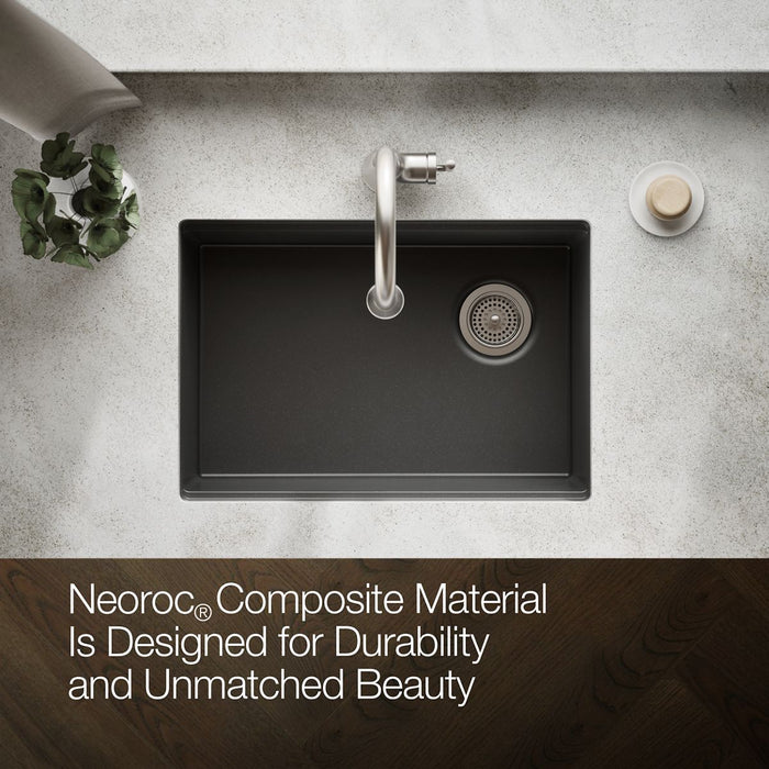 KOHLER K-33713 Billings 27" undermount single-bowl kitchen sink