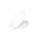 KOHLER K-33727-0 K-33727 Cachet Heated ReadyLatch Quiet-Close Elongated Toilet Seat, white