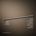 KOHLER K-33810 Elate Shower rod, polished stainless - view 5