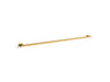 KOHLER K-33857 Belay 48" grab bar, vibrant brushed moderne brass