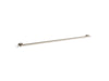 KOHLER K-33857 Belay 48" grab bar, vibrant brushed nickel