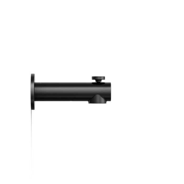 KOHLER K-33966 Elate Wall-mount bath spout with diverter, matte black - view 4