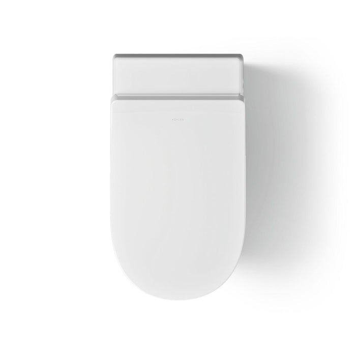 KOHLER K-34281-0 Leap+ K-34281 Leap One-piece Elongated Smart Toilet with Front Bidet Wand Technology, Dual-flush, white...