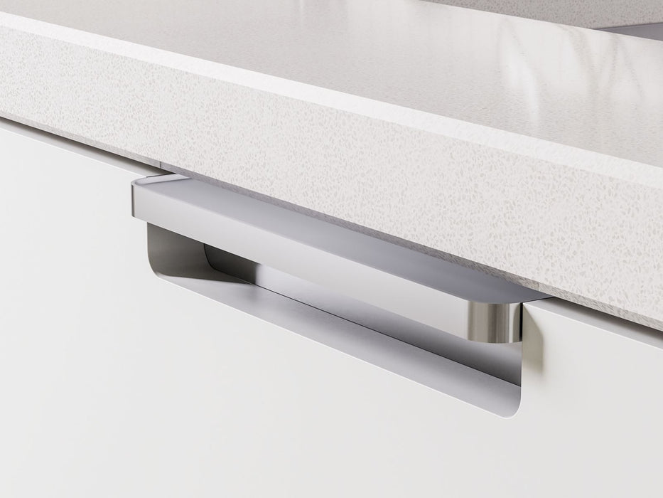 KOHLER K-34656 Maxstow 48" wall-hung bathroom vanity cabinet with sink and quartz top