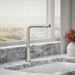 KOHLER K-34909 Elate Pull-out Kitchen Sink Faucet with Two-function Sprayhead, Vibrant Stainless - Shows close up detail of p