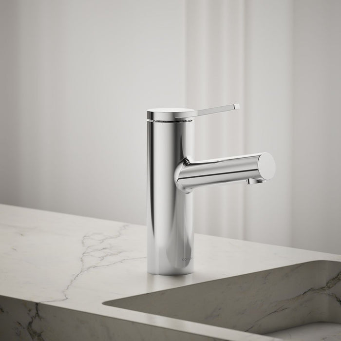 KOHLER K-35048-4 Elate Single-handle bathroom sink faucet, 1.2 gpm, polished chrome - view 3