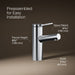 KOHLER K-35048-4 Elate Single-handle bathroom sink faucet, 1.2 gpm, polished chrome - view 4