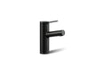 KOHLER K-35048-4N Elate Single-handle bathroom sink faucet, 0.5 gpm, matte black