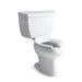 KOHLER K-3505 Wellworth Two-piece elongated toilet, 1.6 gpf, default title