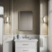KOHLER K-35113-SC01 Parallel One-light Sconce, Brushed Nickel - Products in use in close room view
