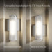 KOHLER K-35113-SC01 Parallel One-light Sconce, Polished Chrome - Detail image of a product feature