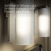 KOHLER K-35114-SC02 Parallel Two-light Sconce, Brushed Nickel - Shows close up detail of product in use in room