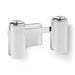 KOHLER K-35114-SC02 Parallel Two-light Sconce, Polished Chrome - 3/4 view of product