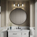 KOHLER K-35115-SC03 Parallel Three-light Sconce, Matte Black - Products in use in close room view