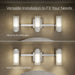 KOHLER K-35115-SC03 Parallel Three-light Sconce, Polished Chrome - Detail image of a product feature