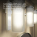 KOHLER K-35115-SC03 Parallel Three-light Sconce, Polished Chrome - Shows close up detail of product in use in room