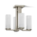 KOHLER K-35116-FM04 Parallel 13-5/16" Flush-mount, Brushed Nickel - 3/4 view of product