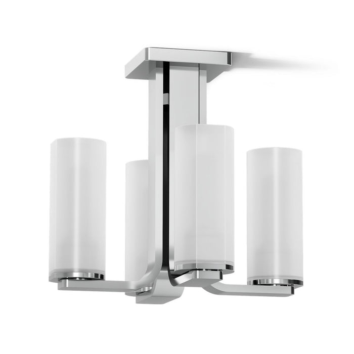 KOHLER K-35116-FM04 Parallel 13-5/16" Flush-mount, Polished Chrome - 3/4 view of product