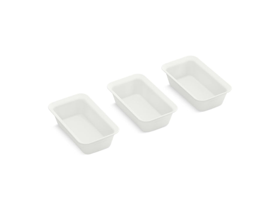 KOHLER K-35484 Three-piece workstation prep bowl set
