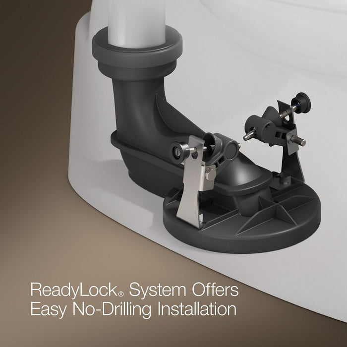 KOHLER K-3551 Archer Two-piece elongated toilet, 1.28 gpf, dune - view 4