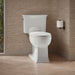 KOHLER K-3551 Archer Two-piece Elongated Toilet, 1.28 GPF, White - image focused on single product story