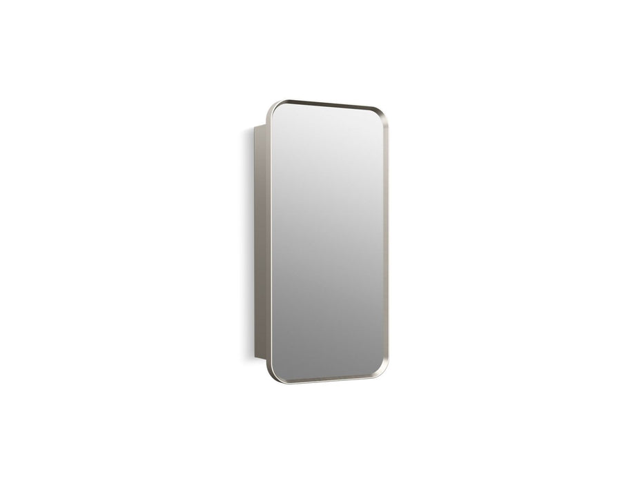 KOHLER K-35569 Verdera 15" x 30" rectangular framed medicine cabinet, brushed nickel