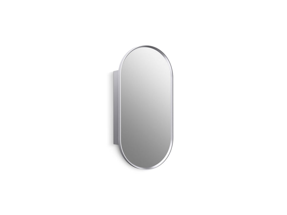 KOHLER K-35573 Verdera 15" x 30" capsule framed medicine cabinet, polished chrome