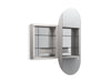 KOHLER K-35574-NFC Verdera 20" x 40" capsule medicine cabinet, not applicable - view 2