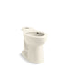 KOHLER K-35704 Highline Elongated toilet bowl, biscuit