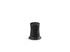 KOHLER K-35714 Air gap cover with collar, matte black