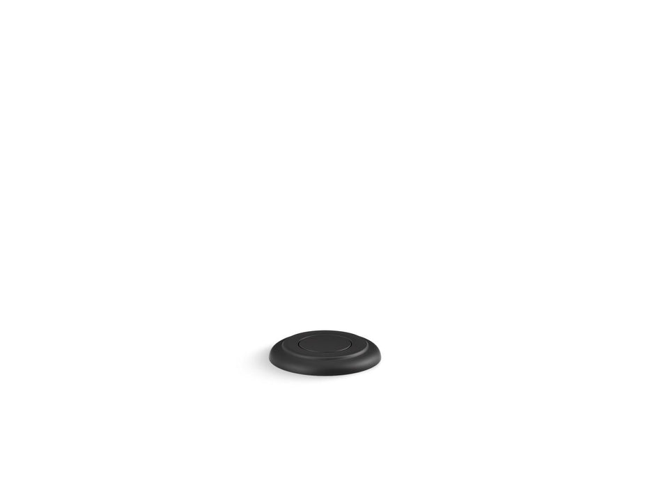 KOHLER K-35725 Garbage disposal air switch button, matte black