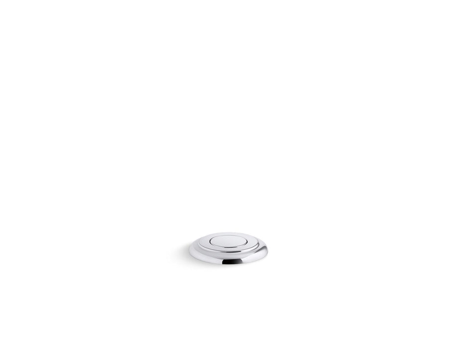 KOHLER K-35725 Garbage disposal air switch button, polished chrome
