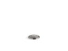 KOHLER K-35725 Garbage disposal air switch button, vibrant titanium