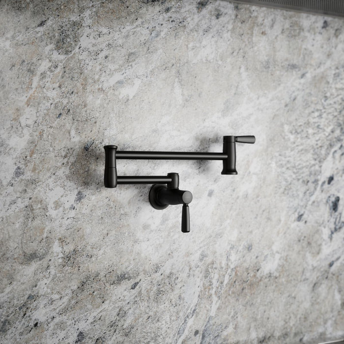 KOHLER K-35744 Wall-mount pot filler, matte black - view 5