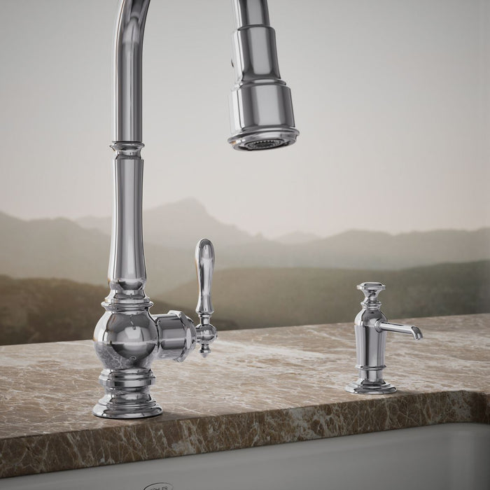 close-up view of product detail