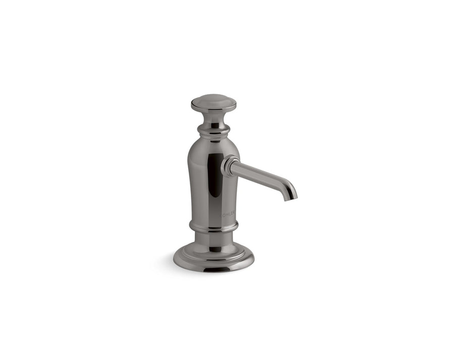 KOHLER K-35759 Artifacts Soap/lotion dispenser, titanium