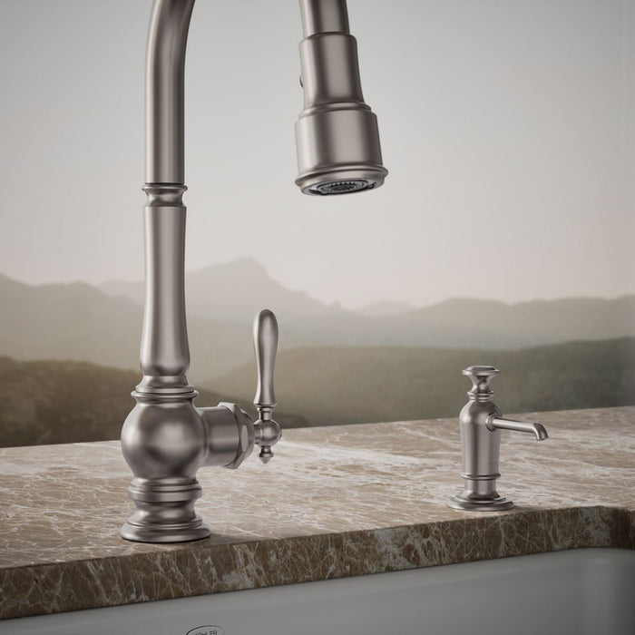 close-up view of product detail
