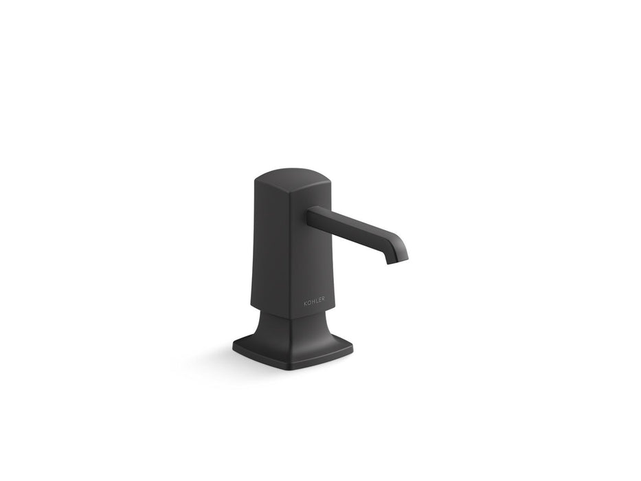 KOHLER K-35760 Graze Soap/lotion dispenser, matte black