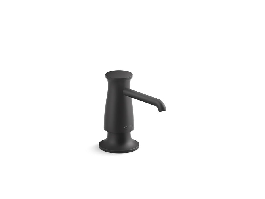 KOHLER K-35762 Soap/lotion dispenser, matte black