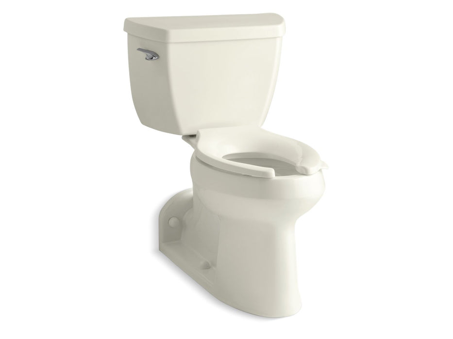 KOHLER K-3578-T Barrington Two-piece elongated toilet, 1.0 gpf