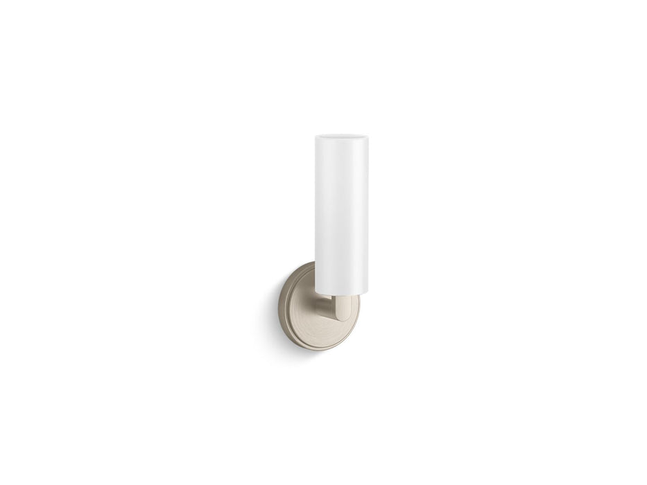 KOHLER K-35872-SC01 Crue One-light sconce, brushed nickel