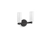KOHLER K-35873-SC02 Crue Two-light sconce, matte black