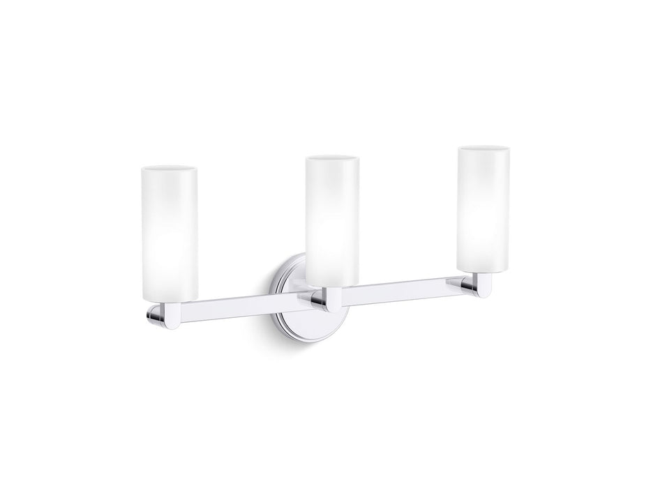 KOHLER K-35874-SC03 Crue Three-light sconce, polished chrome - view 2