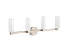 KOHLER K-35875-SC04 Crue Four-light sconce, brushed nickel