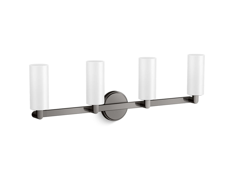 KOHLER K-35875-SC04 Crue Four-light sconce, titanium