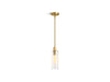 KOHLER K-35876-PE01 Crue 4" pendant, brushed moderne brass