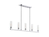 KOHLER K-35877-CH05 Crue 45" linear chandelier, polished chrome